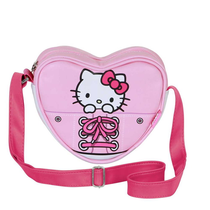 Karactermania Bolso Corazón Casual Hello Kitty Sneakers Rosa