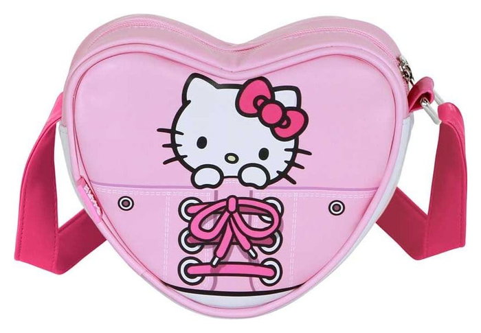 Karactermania Bolso Corazón Casual Hello Kitty Sneakers Rosa