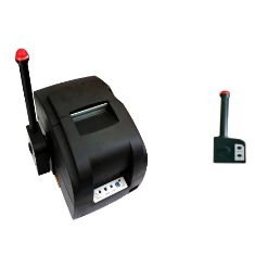 Avisador de cocina Herald negro con luz y sonido