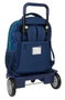 Safta Mochila Benetton Damero con Ruedas Compact Evolution Extraíble