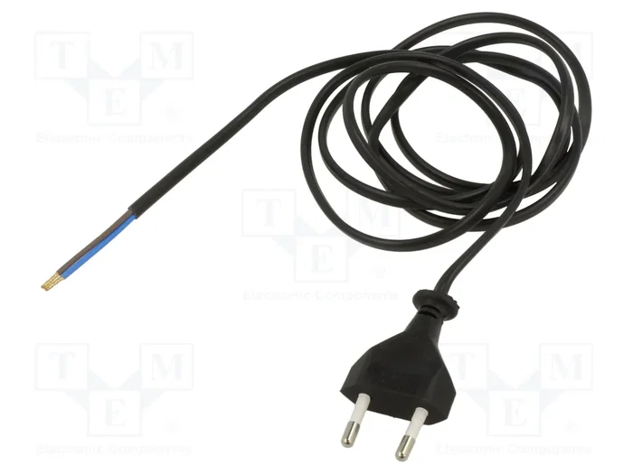 JONEX Cable de alimentación H03VVH2-F 2x0,75mm2 3m JONEX Cable de alimentación H03VVH2-F 2x0,75mm2 3m