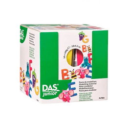 DAS Pack de 10 pastillas de pasta para modelar de 100g colores surtidos