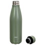 Cook Concept Termo Botella 500 Ml Verde Acero Inoxidable Doble Pared Frío 18h Caliente 6h