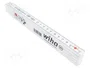 WIHA Regla plegable Longlife® Plus de 2 m, blanca