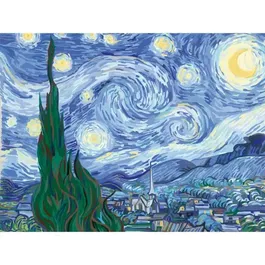 Ravensburger CreArt Lienzos 30x40 cm Van Gogh La Noche Estrellada Pintura por Números Adulto Edad 14+ 23915