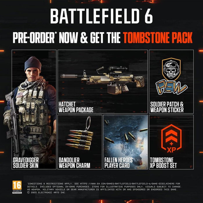 Electronic Arts Battlefield 6 - Serie Xbox Electronic Arts Battlefield 6 - Serie Xbox