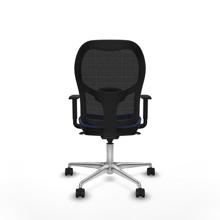 PIQUERAS Y CRESPO Silla de oficina Jorquera con mecanismo Sincro, Azul marino y Negro PIQUERAS Y CRESPO Silla de oficina Jorquera con mecanismo Sincro, Azul marino y Negro