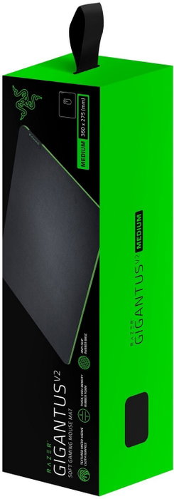 Razer Gigantus V2 Medium Negro, Verde