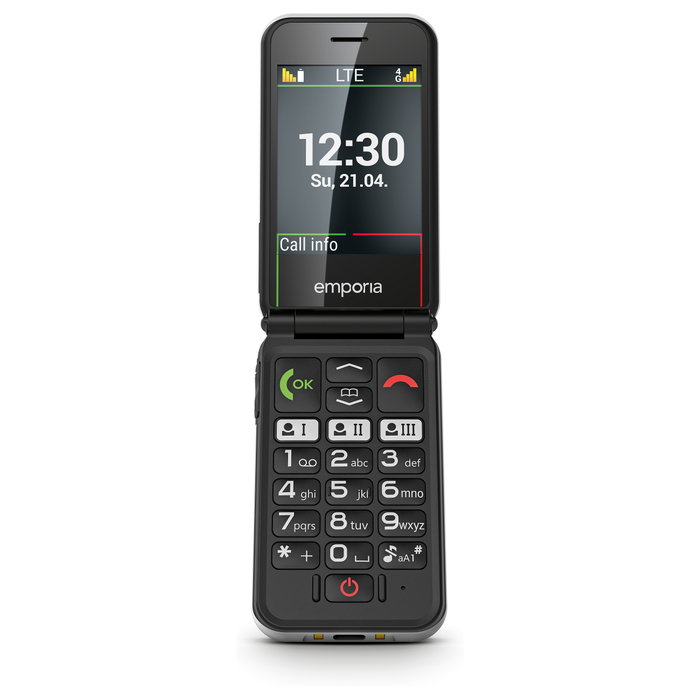Emporia SIMPLICITYglam 4G Negro