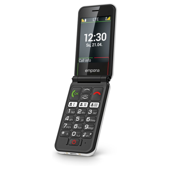 Emporia SIMPLICITYglam 4G Negro