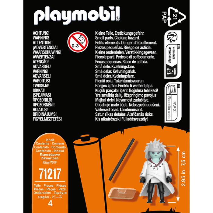 PLAYMOBIL Madara Sage of the Six Paths Mode Naruto 71217