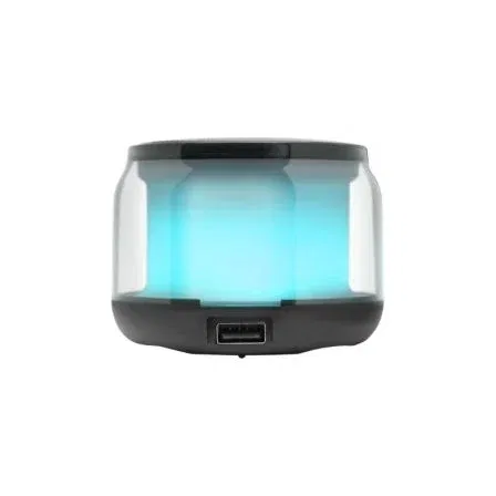 Mars Gaming Altavoces Bluetooth RGB MS-AURA 15W 2.0 Negros con Iluminación y Conexión Jack