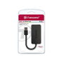 Transcend HUB2 USB 3.1 Gen 1 Negro