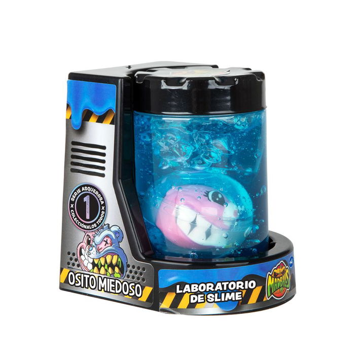 Bizak Madballs Laboratorio de Slime - Juguete Sorpresa con Slime y Accesorios - 4 Personajes para Coleccionar - 1 Unidad Aleatoria