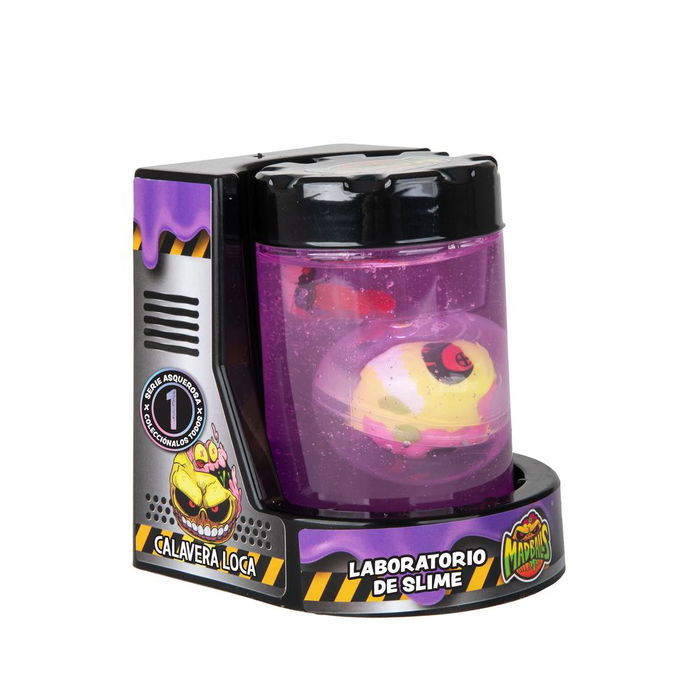 Bizak Madballs Laboratorio de Slime - Juguete Sorpresa con Slime y Accesorios - 4 Personajes para Coleccionar - 1 Unidad Aleatoria
