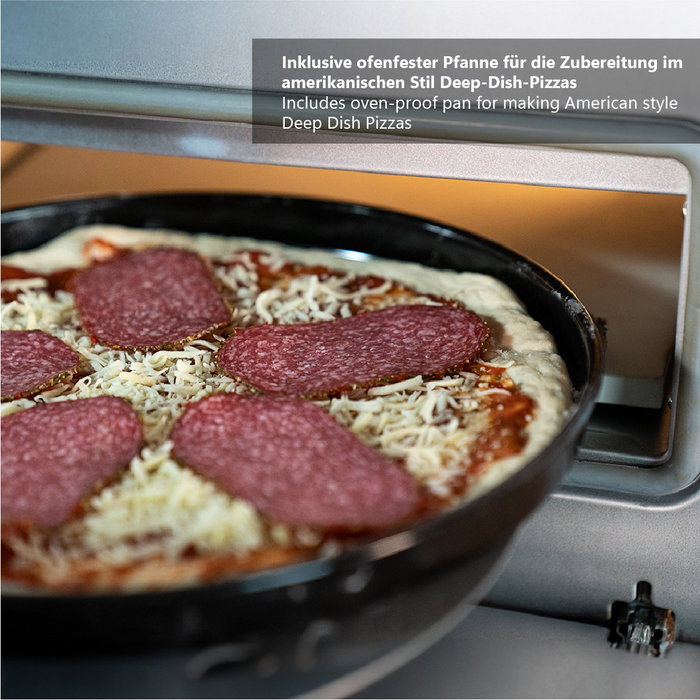 Unold Don Luigi Horno de Pizza Negro Unold Don Luigi Horno de Pizza Negro