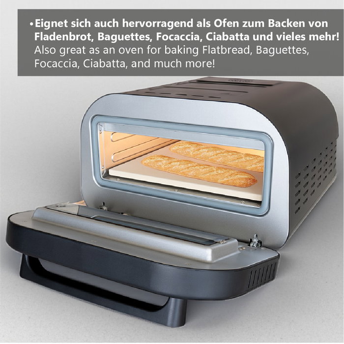 Unold Don Luigi Horno de Pizza Negro Unold Don Luigi Horno de Pizza Negro