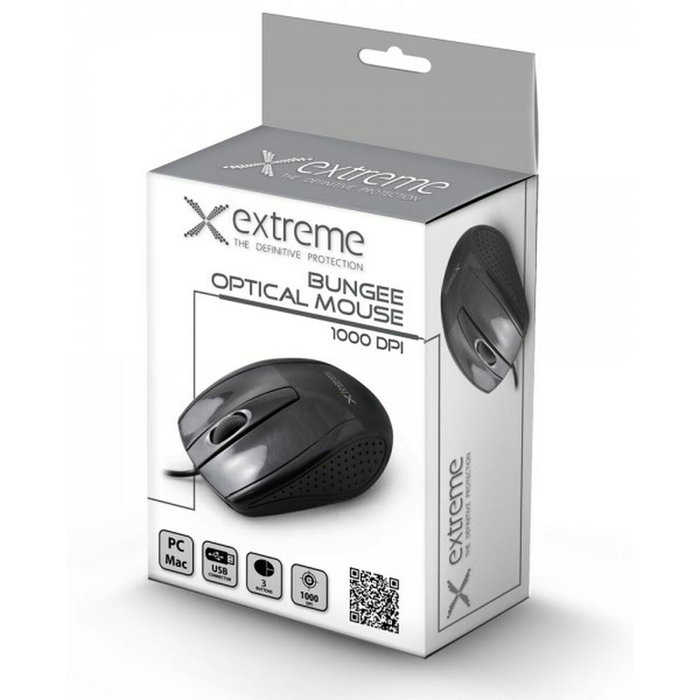 Extreme xm110k ratón USB óptico 1000 dpi para mano derecha Extreme xm110k ratón USB óptico 1000 dpi para mano derecha