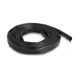 DeLOCK Manguito aislante de PVC, 10 mm de diámetro x 3 m de largo, negro, para -40 a 105 °C, 1 pieza