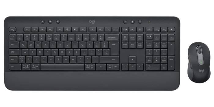 Logitech Conjunto de teclado y ratón inalámbrico Signature MK650 Graphite - Doble conectividad USB Logi Bolt y Bluetooth Logitech Conjunto de teclado y ratón inalámbrico Signature MK650 Graphite - Doble conectividad USB Logi Bolt y Bluetooth
