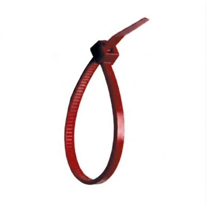 INDEX Brida de Nylon Rojo 2,5-100mm (100 unidades) INDEX Brida de Nylon Rojo 2,5-100mm (100 unidades)