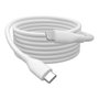 DIGITUS Cable USB-C a Lightning de Silicona de 1 m, Blanco, MFi