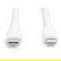 Digitus Cable USB-C a Lightning 1m MFI Blanco