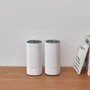 TP-Link Deco E4 Sistema WiFi Mesh AC1200 Dual-Band (2.4GHz y 5GHz) Pack de 2 | Elimina Zonas sin Cobertura hasta 260m² con Roaming Perfecto (DECO E4(2-PACK) V3)