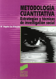 Metodología cuantitativa, Cea D´Ancona, M.ª Angeles - SINTESIS EDITORIAL