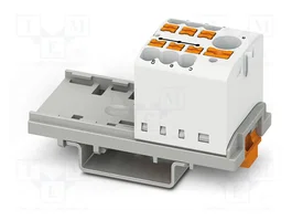 PHOENIX CONTACT PTFIX6/6X25-NS35WH conector de carril blanco