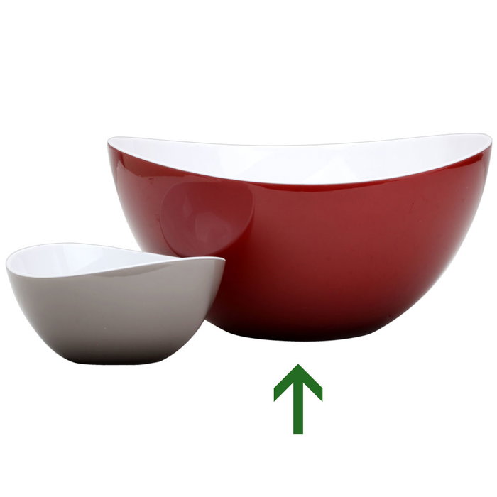 Home Deco Factory Ensaladera Bicolor d.26 cm Home Deco Factory Ensaladera Bicolor d.26 cm