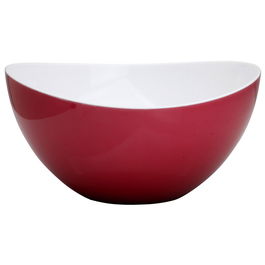 Home Deco Factory Ensaladera Bicolor Diámetro 26 cm Capacidad 3 L