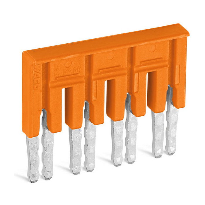 WAGO 282-434 Bloque de desconexión, Naranja WAGO 282-434 Bloque de desconexión, Naranja