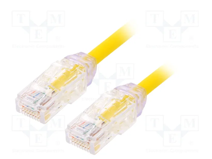 PANDUIT Patch cord Cat 6a U/UTP 0,5m Amarillo PANDUIT Patch cord Cat 6a U/UTP 0,5m Amarillo
