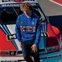 Sparco Sudadera Martini Azul Talla S