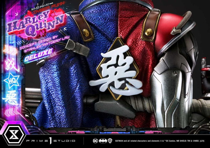 Prime 1 Studio Harley Quinn Cyberpunk Deluxe Bonus Version Estatua Ultimate Premium Masterline Prime 1 Studio Harley Quinn Cyberpunk Deluxe Bonus Version Estatua Ultimate Premium Masterline