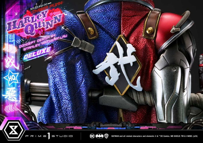Prime 1 Studio Harley Quinn Cyberpunk Deluxe Bonus Version Estatua Ultimate Premium Masterline Prime 1 Studio Harley Quinn Cyberpunk Deluxe Bonus Version Estatua Ultimate Premium Masterline