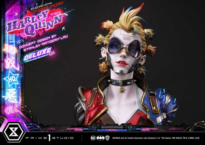Prime 1 Studio Harley Quinn Cyberpunk Deluxe Bonus Version Estatua Ultimate Premium Masterline Prime 1 Studio Harley Quinn Cyberpunk Deluxe Bonus Version Estatua Ultimate Premium Masterline