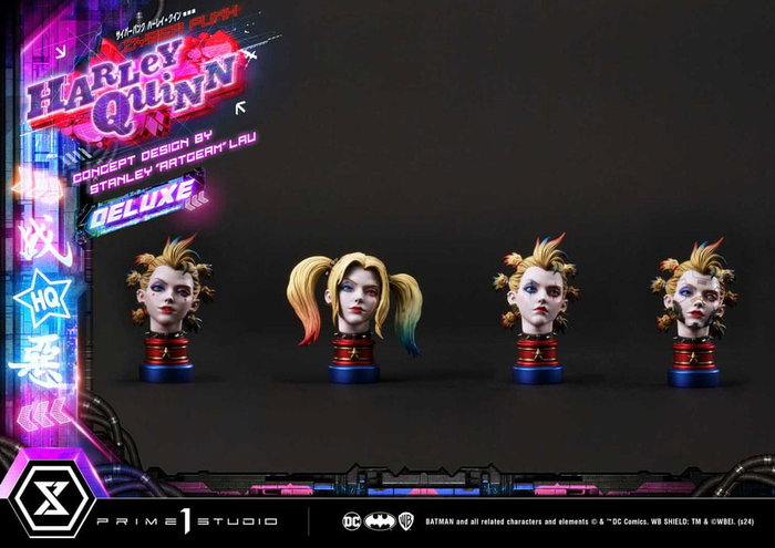 Prime 1 Studio Harley Quinn Cyberpunk Deluxe Bonus Version Estatua Ultimate Premium Masterline Prime 1 Studio Harley Quinn Cyberpunk Deluxe Bonus Version Estatua Ultimate Premium Masterline