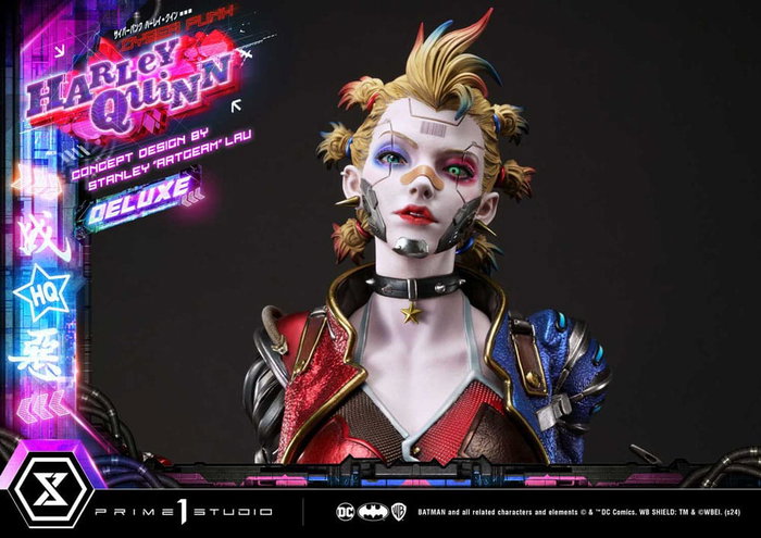 Prime 1 Studio Harley Quinn Cyberpunk Deluxe Bonus Version Estatua Ultimate Premium Masterline Prime 1 Studio Harley Quinn Cyberpunk Deluxe Bonus Version Estatua Ultimate Premium Masterline
