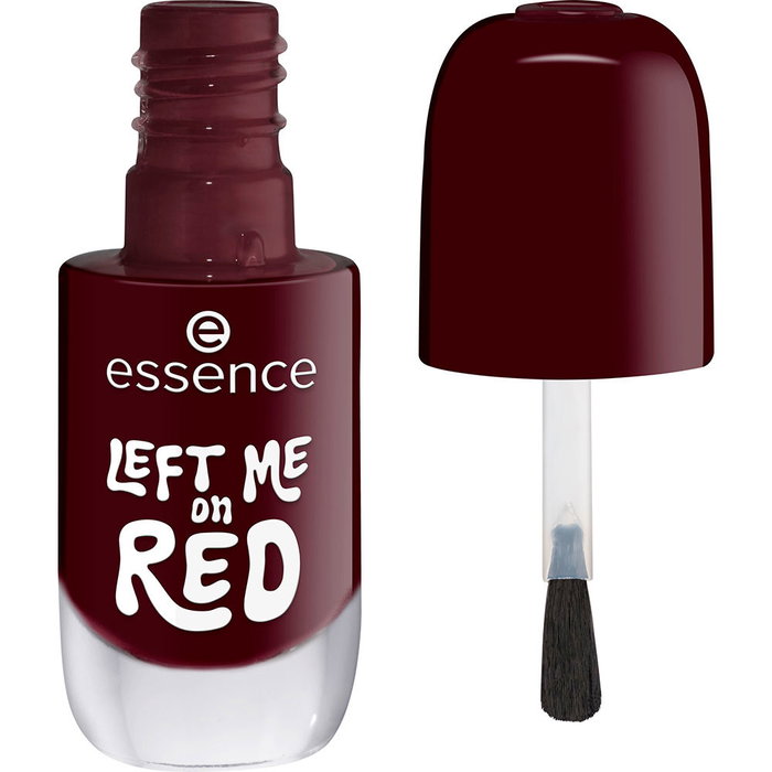 Essence Esmalte de Uñas Gel Polish, Color #12-Left Me on Red, 8 ml, Brillo tipo gel sin lámpara UV, Dura hasta 10 días Essence Esmalte de Uñas Gel Polish, Color #12-Left Me on Red, 8 ml, Brillo tipo gel sin lámpara UV, Dura hasta 10 días