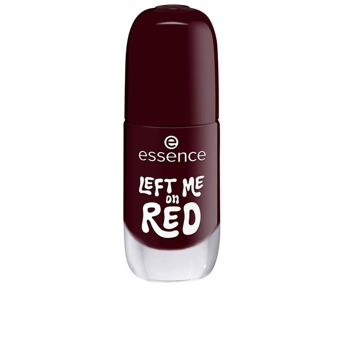 Essence Esmalte de Uñas Gel Polish, Color #12-Left Me on Red, 8 ml, Brillo tipo gel sin lámpara UV, Dura hasta 10 días Essence Esmalte de Uñas Gel Polish, Color #12-Left Me on Red, 8 ml, Brillo tipo gel sin lámpara UV, Dura hasta 10 días