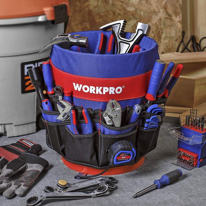 Workpro Organizador de herramientas para cubo de 19 l Workpro Organizador de herramientas para cubo de 19 l