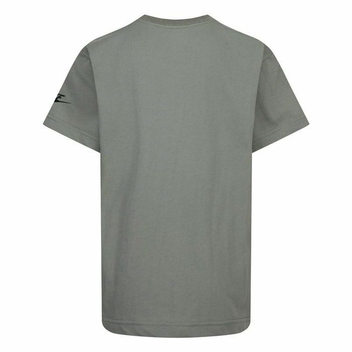 Camiseta de Manga Corta Infantil Nike Future Utility Ss Gris oscuro