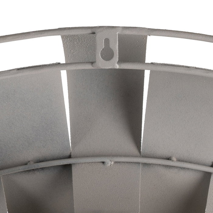 Espejo Blanco Metal Decoración 87 X 7,50 X 87 cm