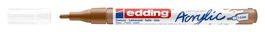 Marcador Acrylic Edding 5300 Conico (1-2 Mm) Avellana (Set de 10)