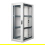 ROLINE 26.21.0153 Bastidor Servidor Rack 36U 19 Pulgadas, Gris, 600x1000 mm (BxT), 1000 kg, Puertas de Plexiglas Extraíbles, Patas Ajustables