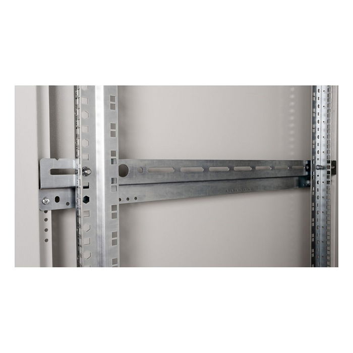 ROLINE 26.21.0153 Bastidor Servidor Rack 36U 19 Pulgadas, Gris, 600x1000 mm (BxT), 1000 kg, Puertas de Plexiglas Extraíbles, Patas Ajustables