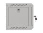 Lanberg Armario Rack de Pared 10 pulgadas 4U Gris