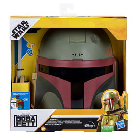 Hasbro Máscara Electrónica Star Wars Boba Fett - Réplica del casco del cazarrecompensas, juguete para niños y coleccionistas